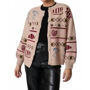 NEW SUNDAY EDITION cozy cafe cardigan in oatmeal